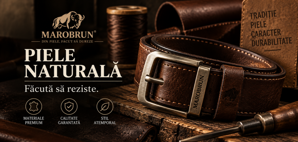 Colecția MAROBRUN de accesorii din piele